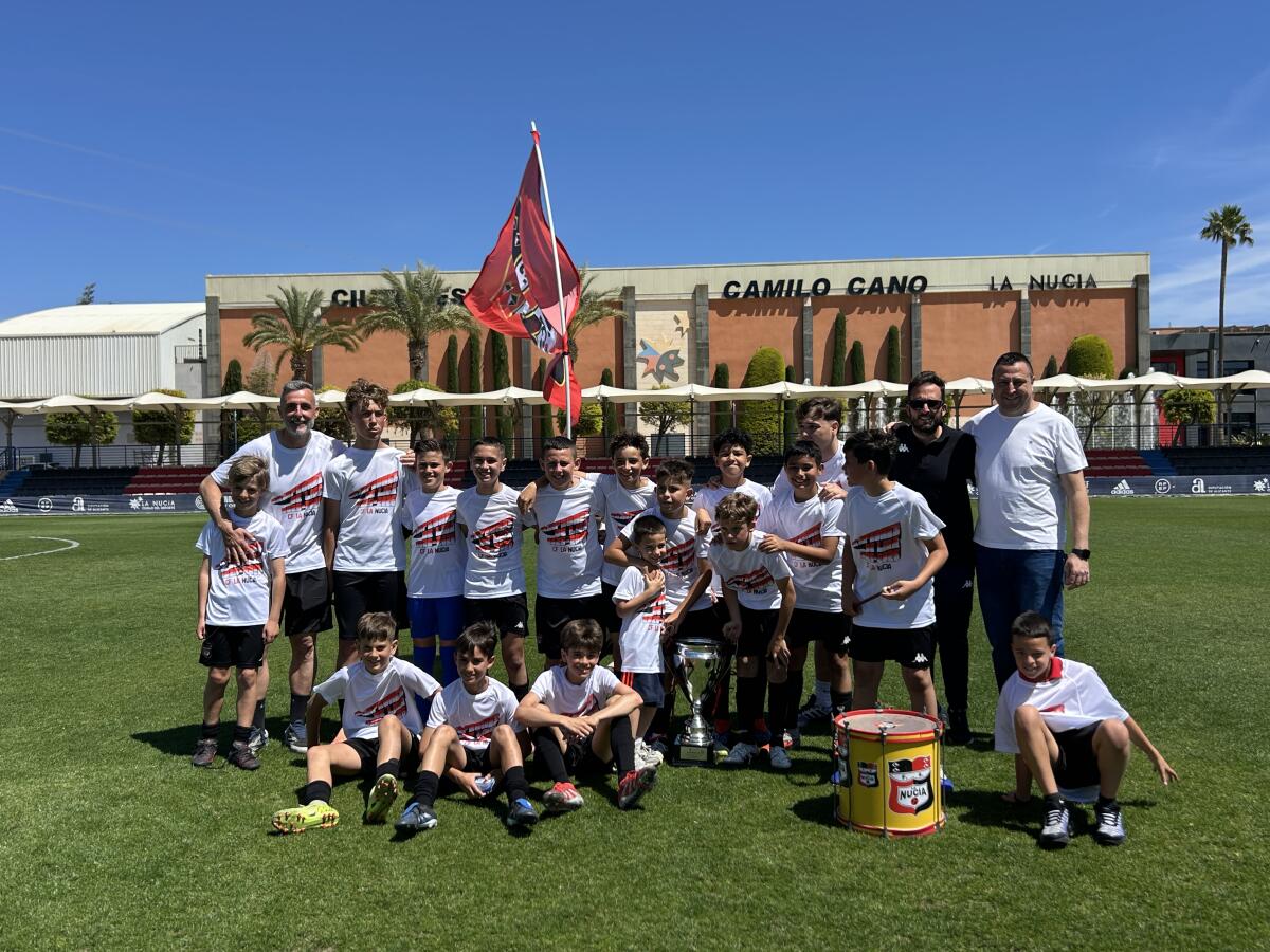 Los Alevines &ldquo;B&rdquo; y &ldquo;C&rdquo; del CF La Nuc&iacute;a se proclaman campeones de Liga