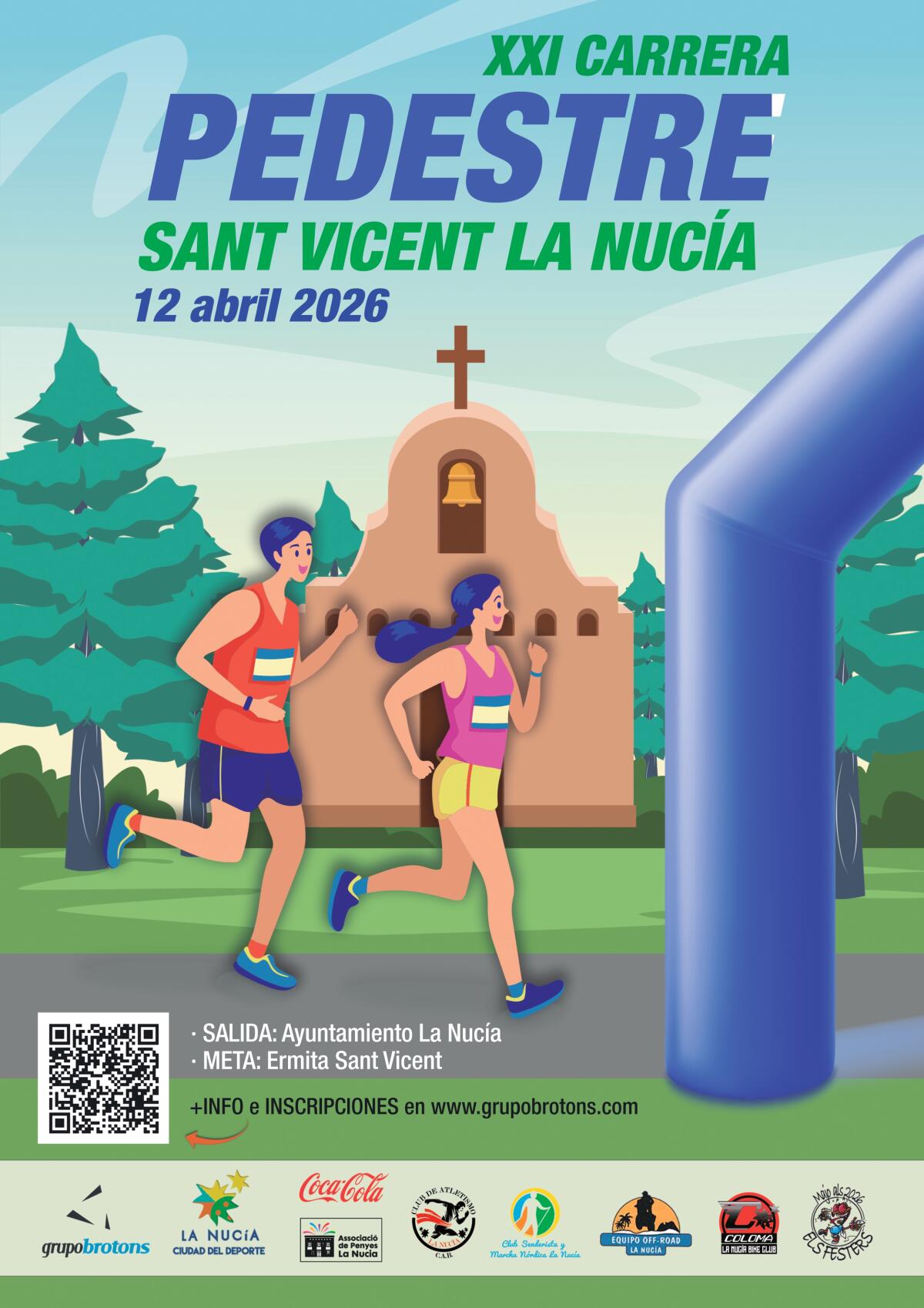 La XXI Carrera Pedestre de Sant Vicent ser&aacute; este domingo