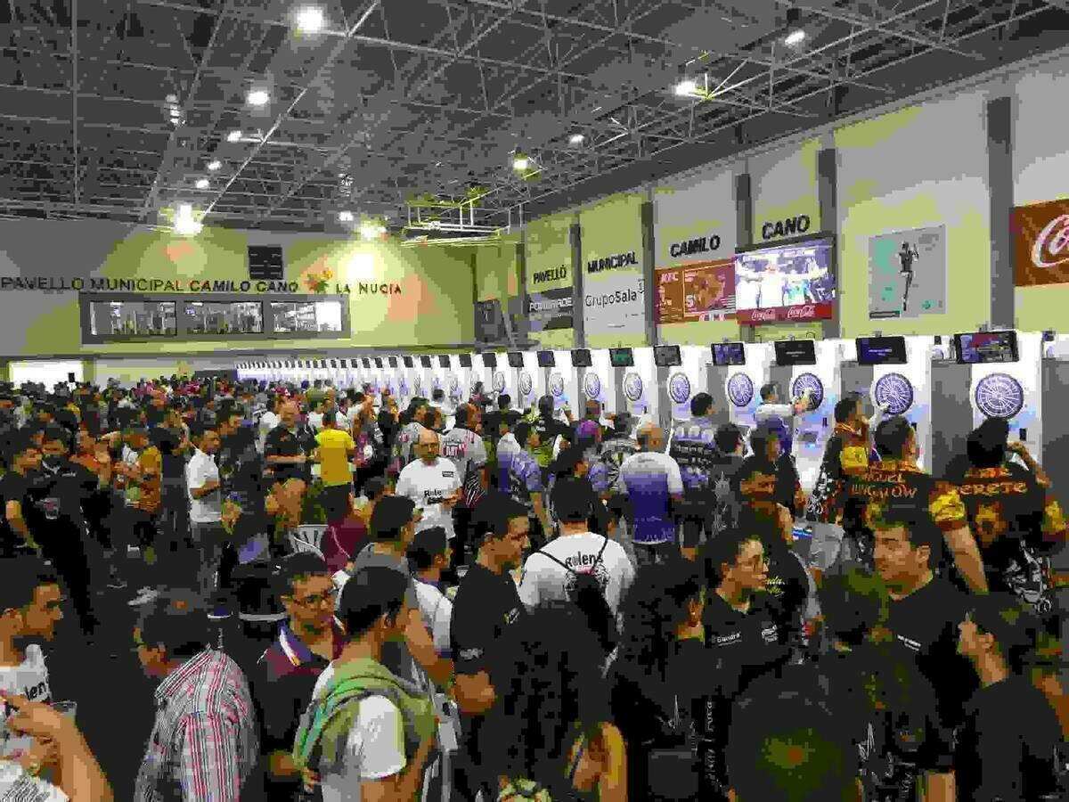 3.000 jugadores compitieron en el Nacional de Dardos Electr&oacute;nicos en La Nuc&iacute;a