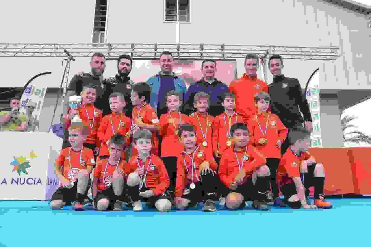 Dos equipos nucieros quedan campeones del Torneo Comarcal de Prebenjamines 