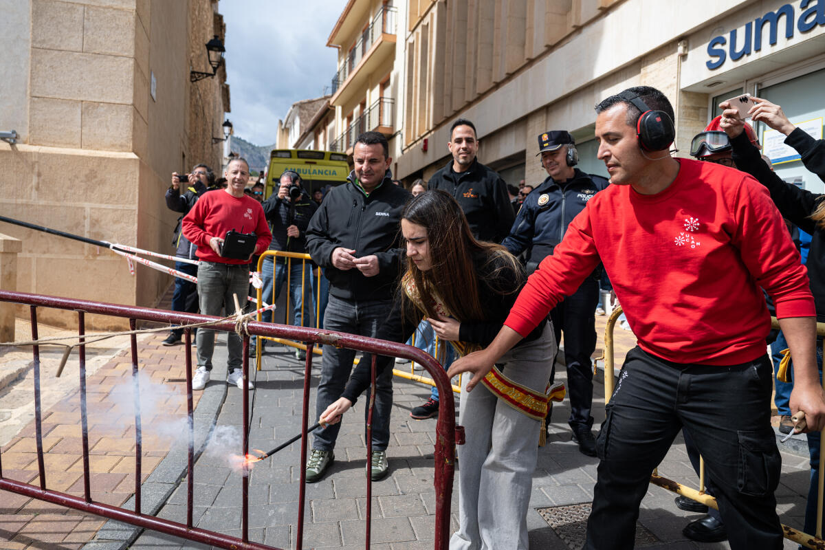 Germanor festera en el VI Mig Any de La Nuc&iacute;a