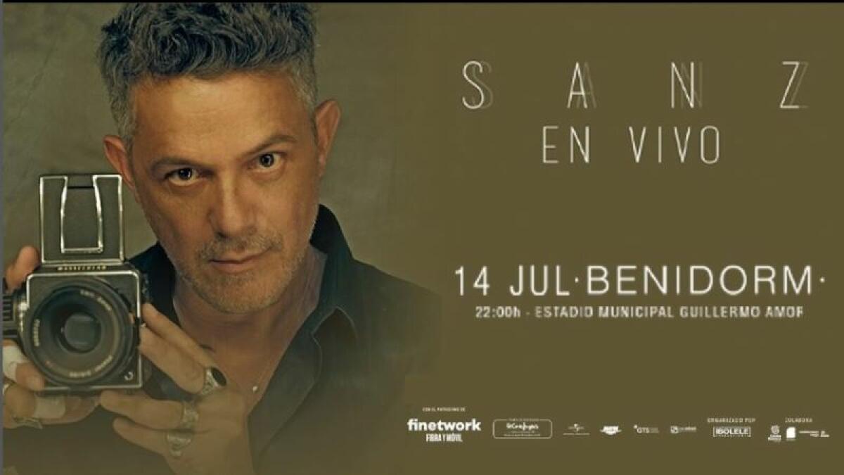 #LaGira2022 de Alejandro Sanz llega este jueves a Benidorm 