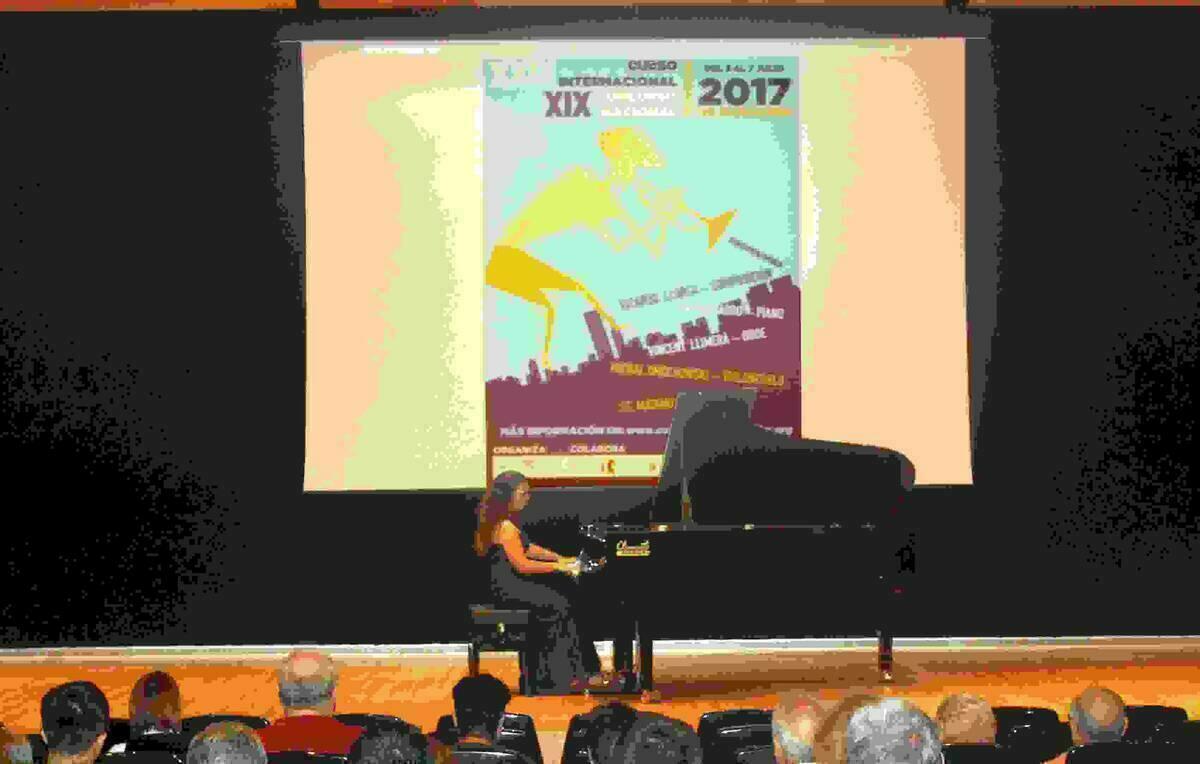 Un recital de piano de Mar Valor abre los conciertos del XXIX Curso Internacional de M&uacute;sica de Benidorm