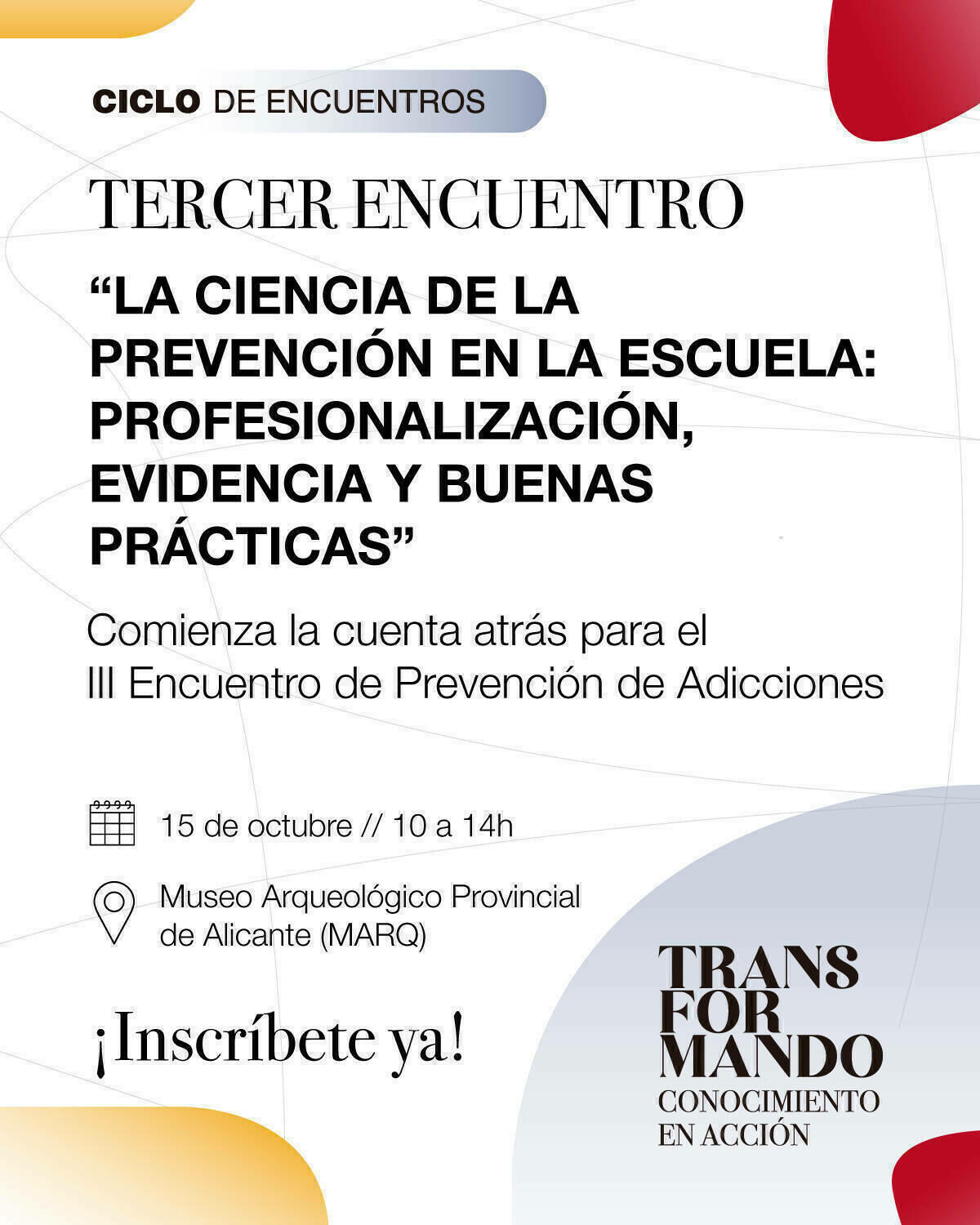 La Diputaci&oacute;n de Alicante organiza una jornada para reforzar la prevenci&oacute;n de las adicciones en las escuelas