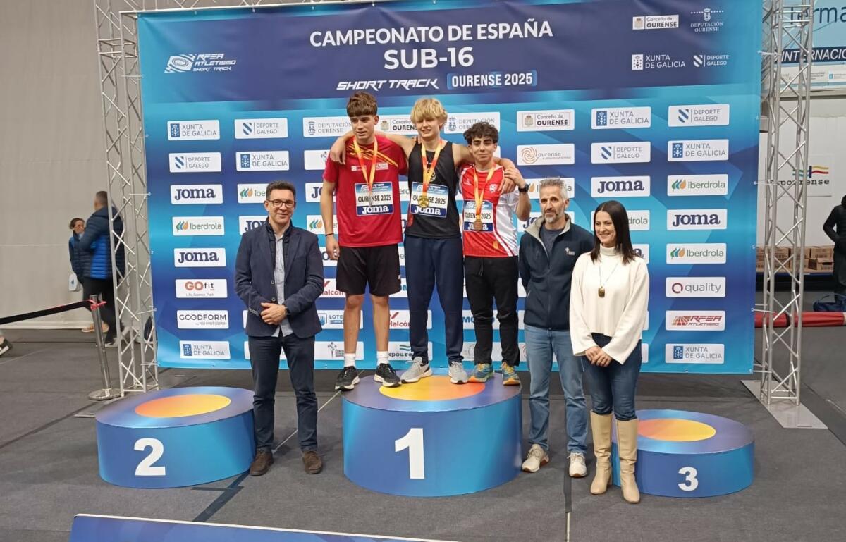 Andrei Shevchenko gana el oro nacional en pértiga sub 16