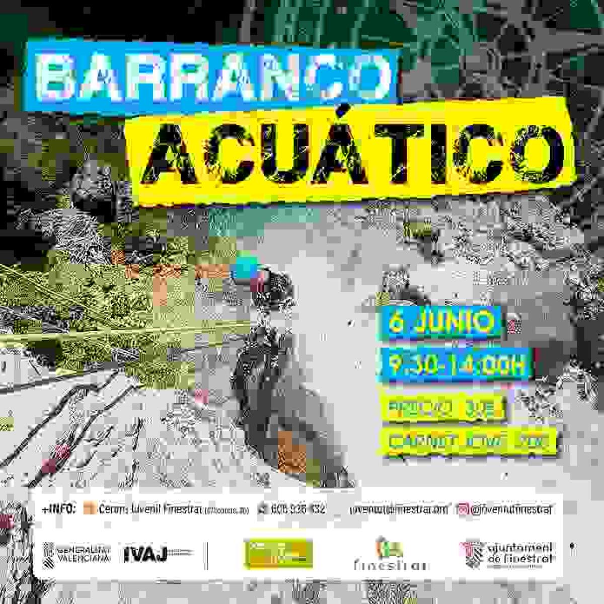 LA CONCEJALÍA DE JUVENTUD DE FINETRAT ORGANIZA UNA JORNADA DE BARRANCO ACUÁTICO EN EL GORGO DE LA ESCALERA