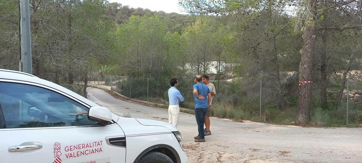 Se inicia la limpieza de la partida La Robella para crear cortafuegos con el fin de prevenir incendios forestales  