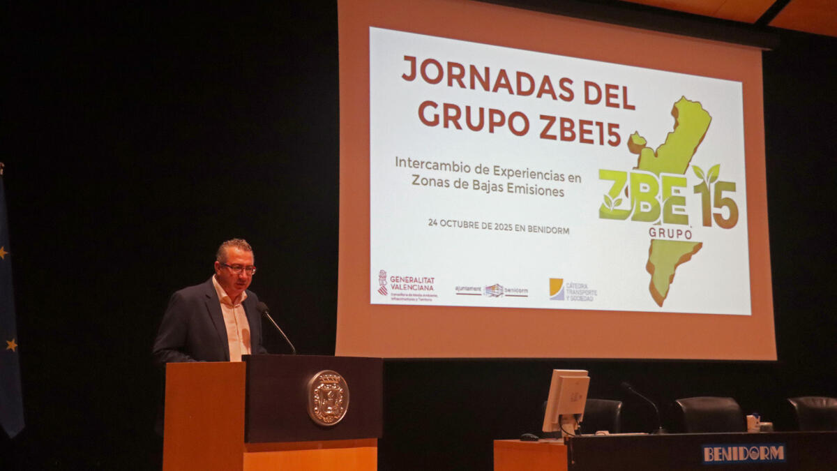 Benidorm intercambia experiencias con los 15 municipios de la Comunitat que tienen Zonas de Bajas Emisiones