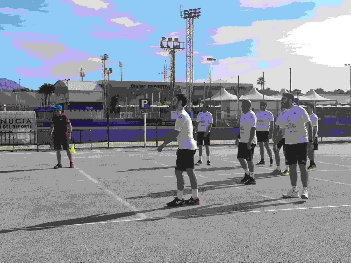 La Selecci&oacute; de Pilota Valenciana sigue entrenando en La Nuc&iacute;a