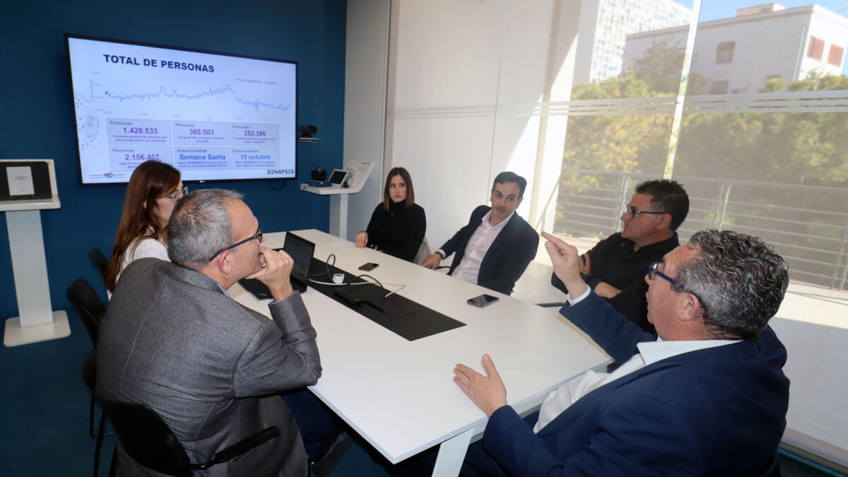 Benidorm concluye un estudio de flujos turísticos que permite conocer cuántas personas visitan la ciudad cada día y de dónde proceden