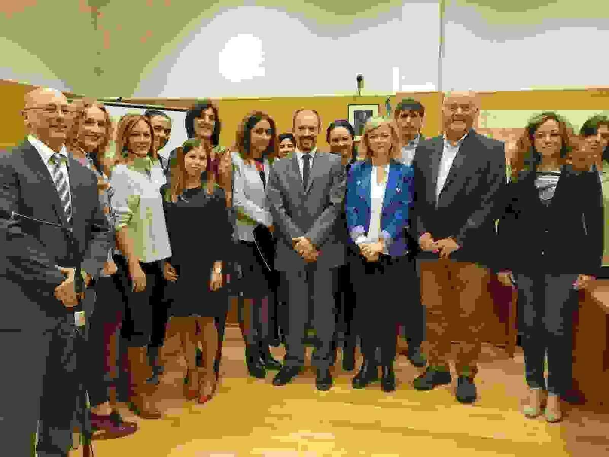 La Consellera de Justicia acude a la presentación del proyecto para rehabilitar la nueva Sede de Justicia de la Vila Joiosa