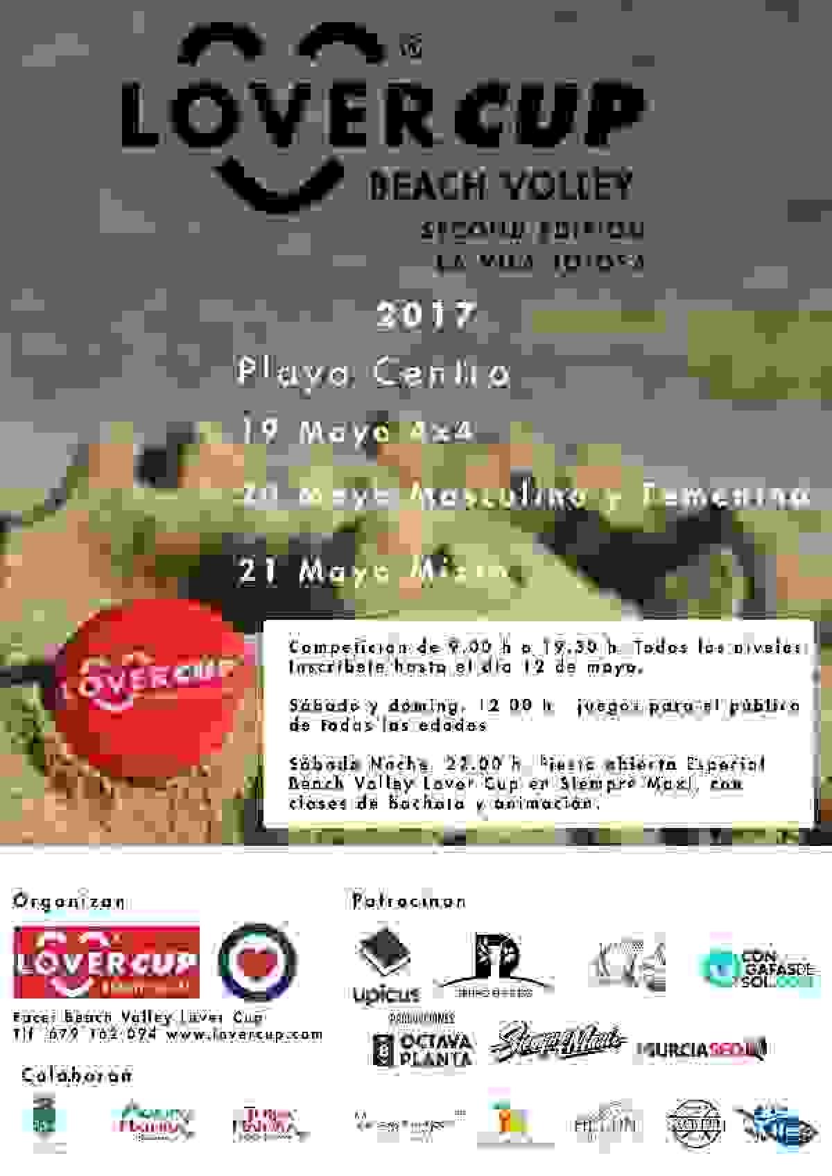 La competici&oacute;n de v&oacute;ley playa &lsquo;Lover Cup Beach Volley&rsquo; llega a la Vila Joiosa