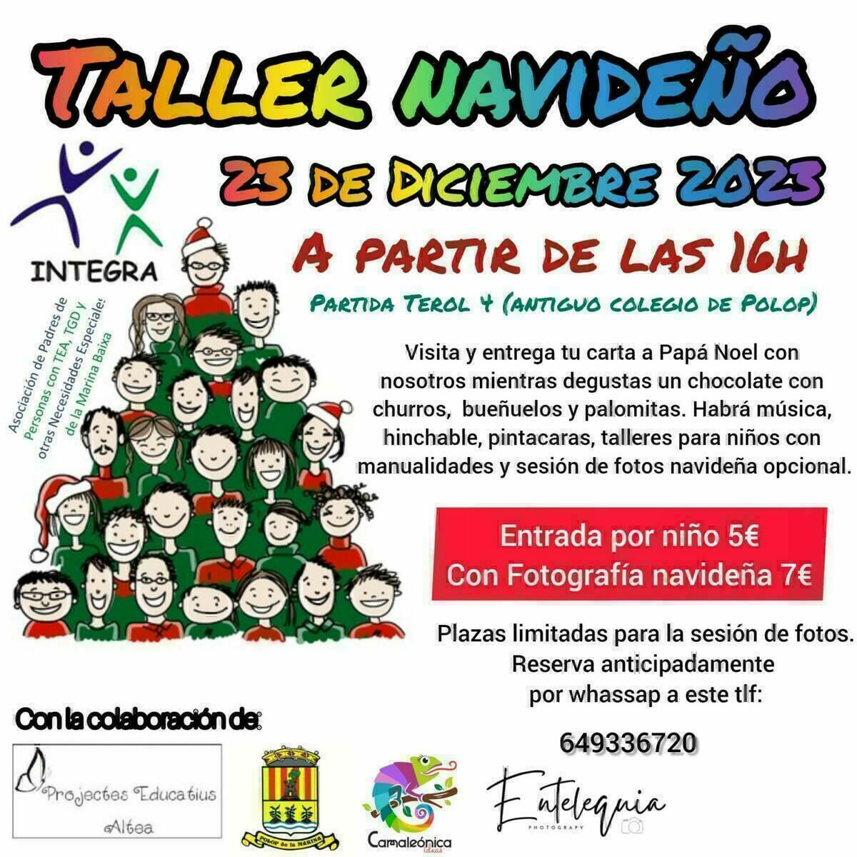 INTEGRA organiza su Taller Navideño