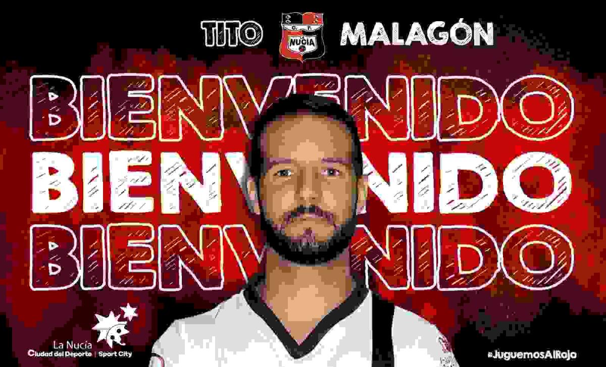 Tito Malagón nuevo fichaje del CF La Nucía