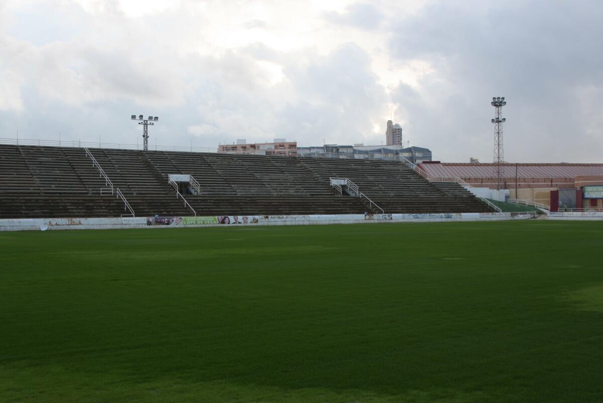 El estadio Guillermo Amor acoge el viernes un encuentro amistoso de la selección española de fútbol sub-17