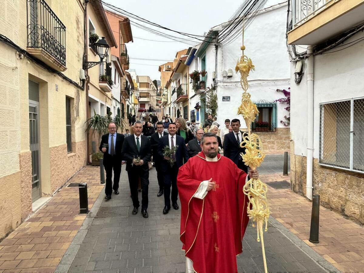 El “Domingo de Ramos” abrió los actos de la Semana Santa 2024