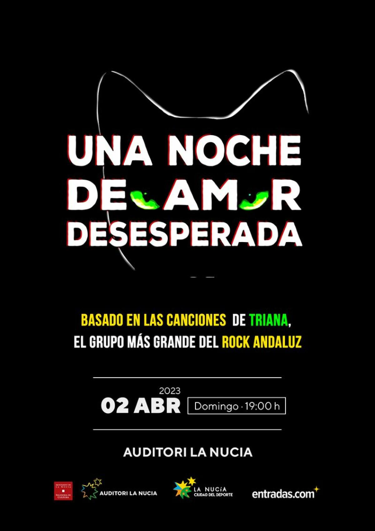 La música de Triana vuelve con “Una noche de amor desesperada” a l’Auditori