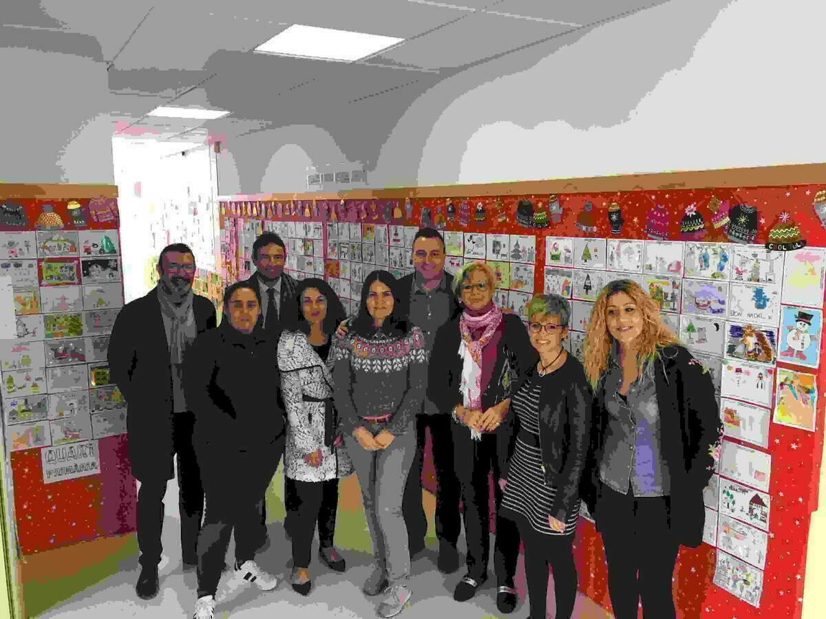 Ganadores del III Concurso de Postales de Navidad del Colegio Sant Rafel