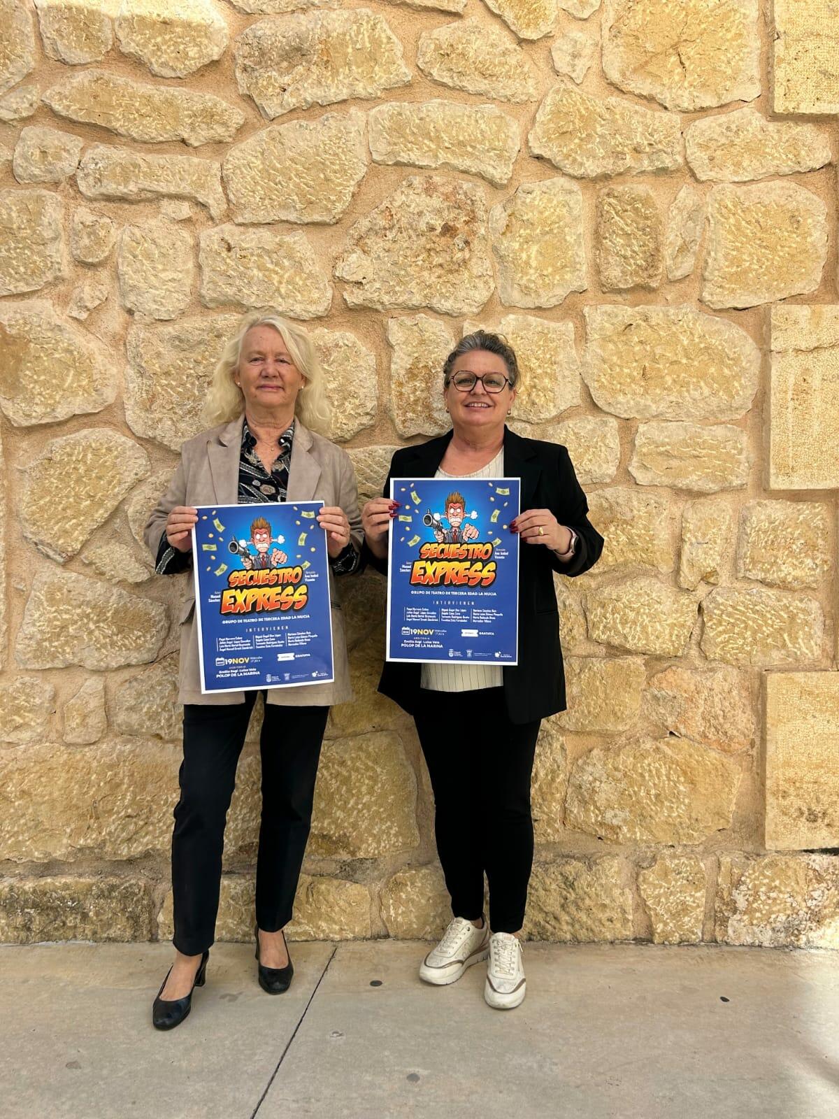 Polop de la Marina acoge la representación teatral de ‘Secuestro Express’