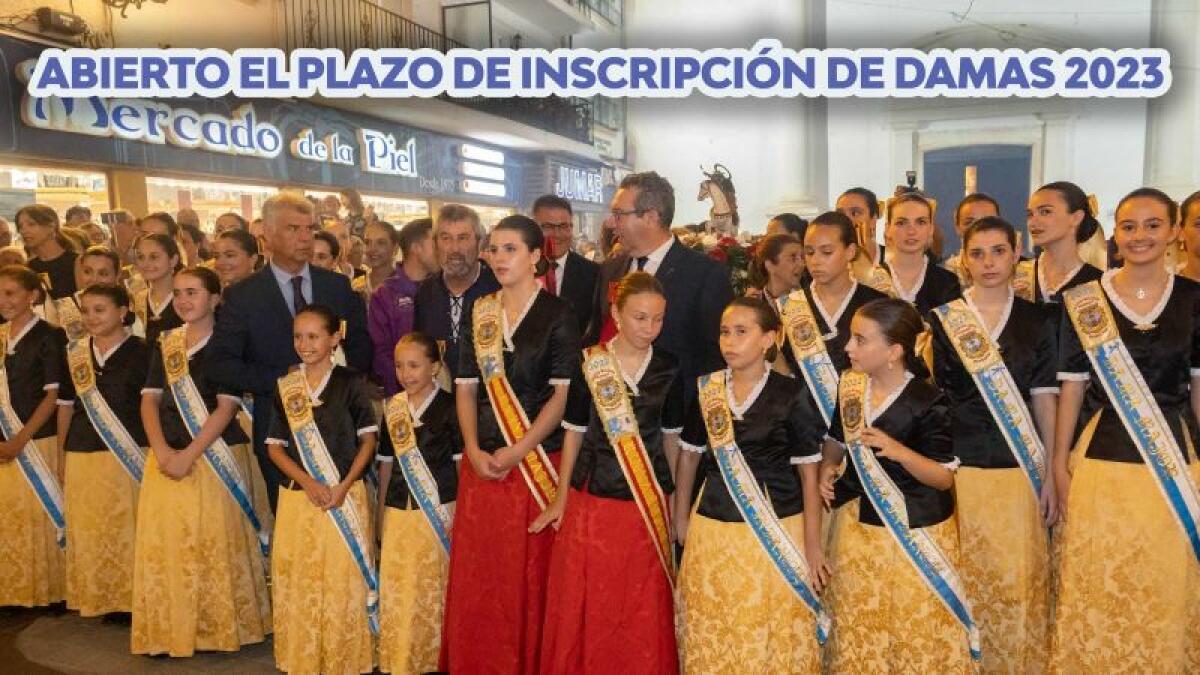 Fiestas abre el plazo para inscribirse como dama de les Festes Majors Patronals 2023