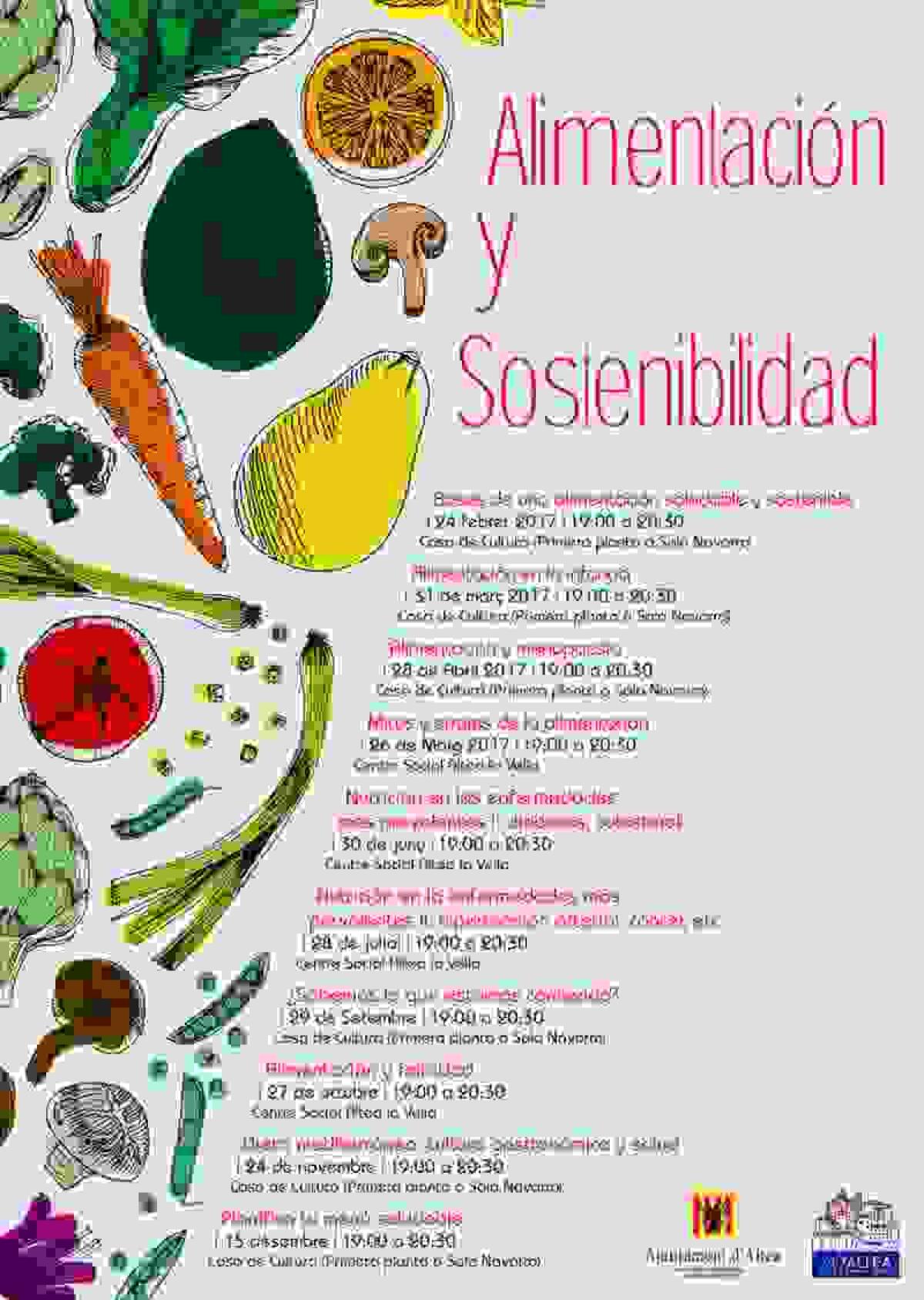 Altea &middot; Vuelven las jornadas sobre alimentaci&oacute;n y sostenibilidad con la charla, &iquest;Sabemos lo qu&eacute; estamos comiendo?