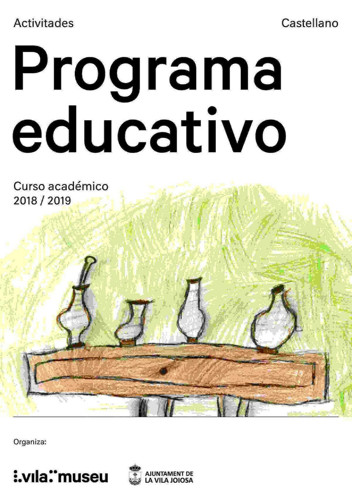 Vilamuseu lanza su programa educativo para el curso 2018/2019