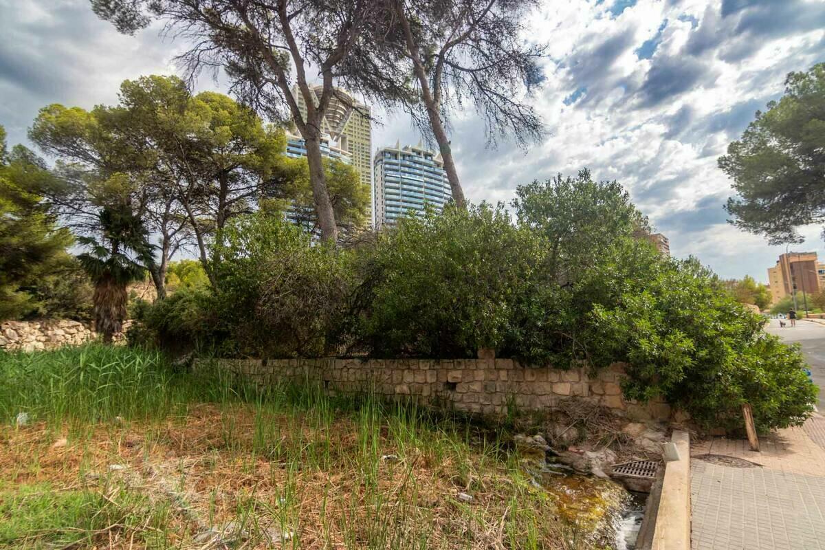 Benidorm limpia los tramos urbanos de los barrancos para minimizar los efectos de posibles gotas frías y lluvias torrenciales