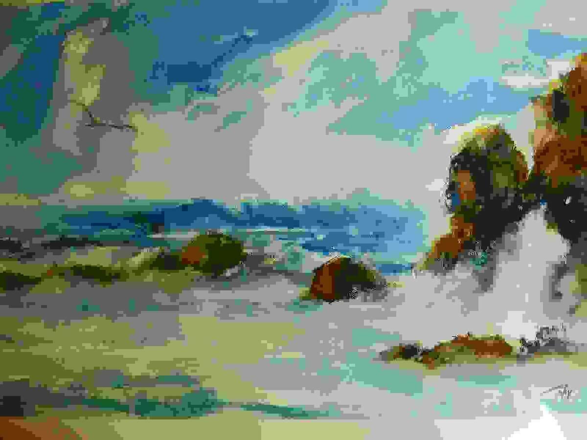 La madrile&ntilde;a Ana Rodr&iacute;guez cuelga su obra en la Fundaci&oacute;n Frax