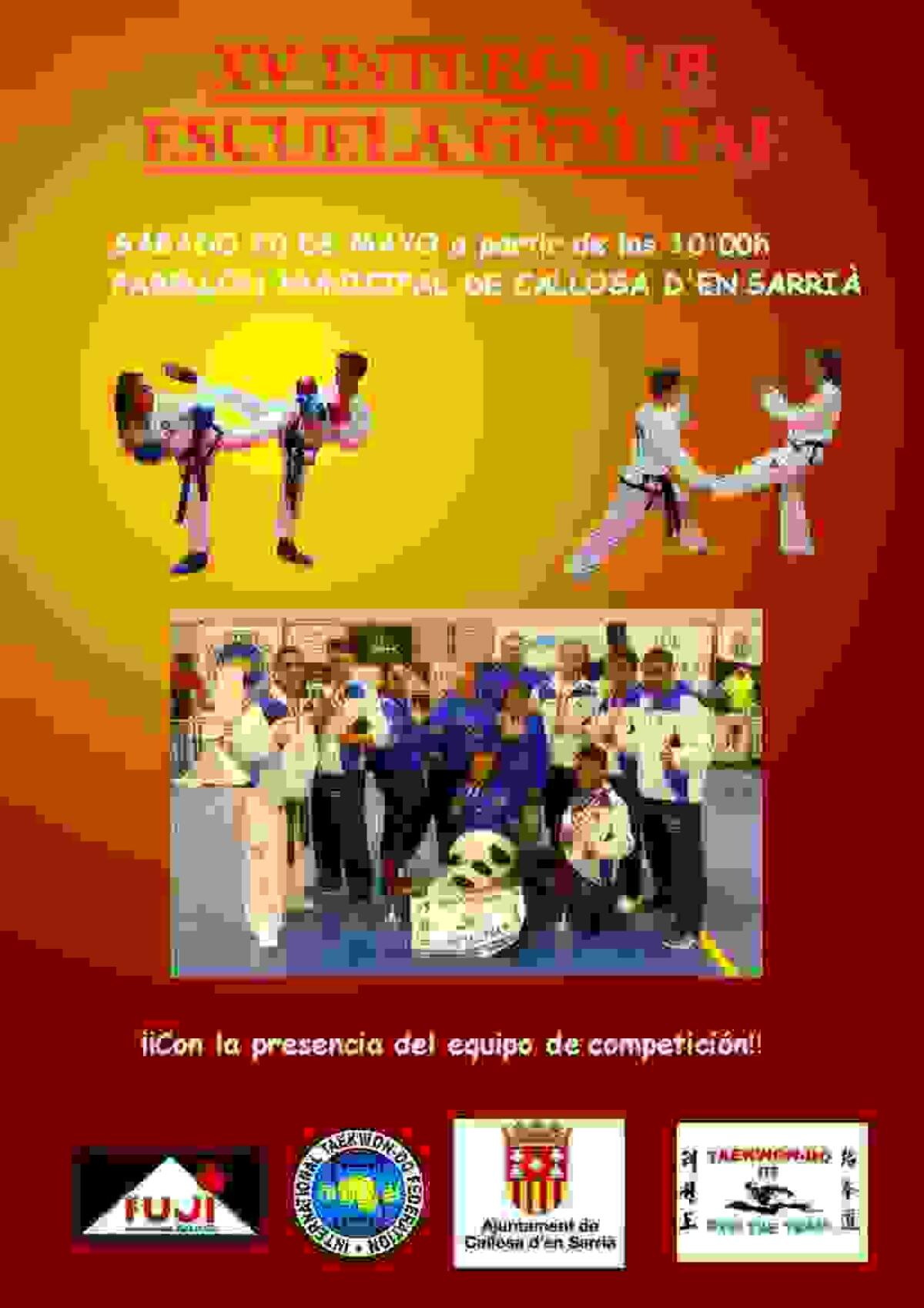 Callosa &middot; El Polideportivo Municipal acoge este s&aacute;bado el XV Interclub Escuela Gym TAE