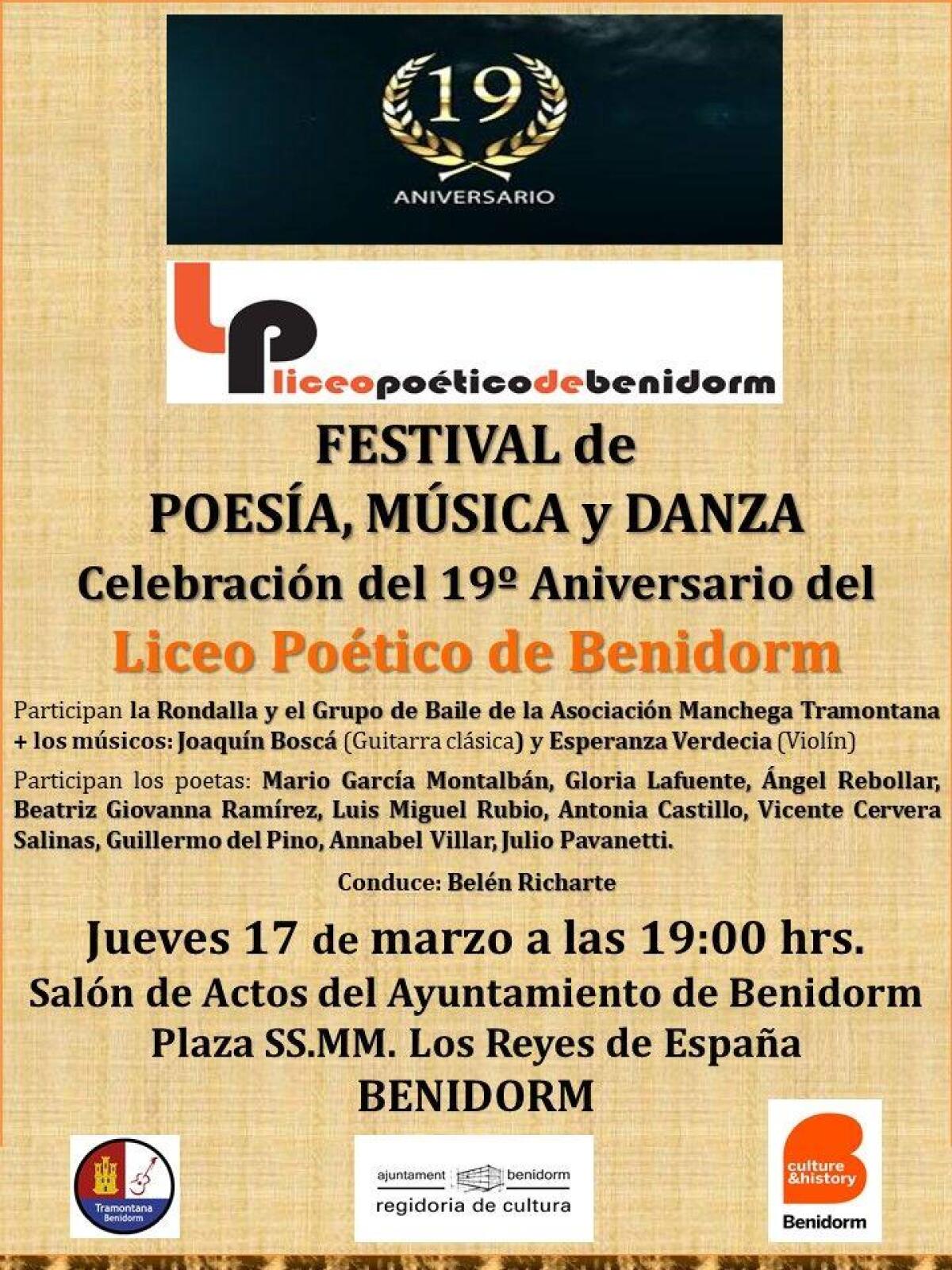 Agenda de la cultura gratuita comarcal del 14 al 20 de marzo