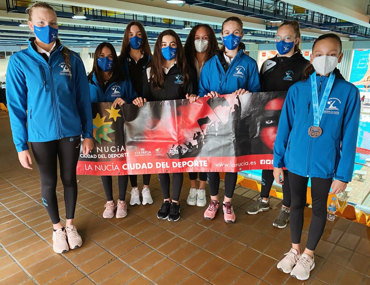 Naia Álvarez logra el bronce el Nacional de Figuras de Sincronizada