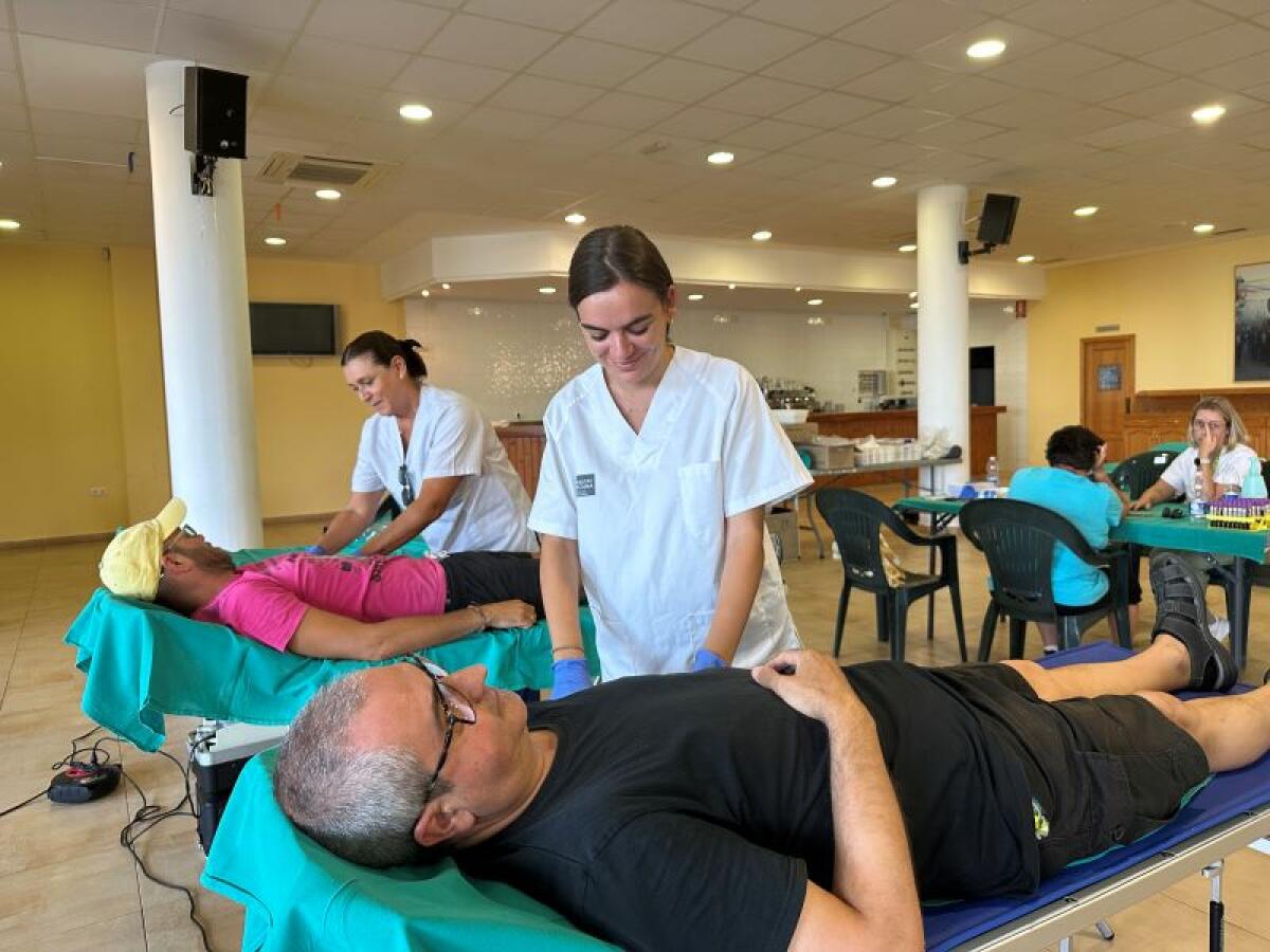 25 donantes de sangre en la duodécima captación de 2023