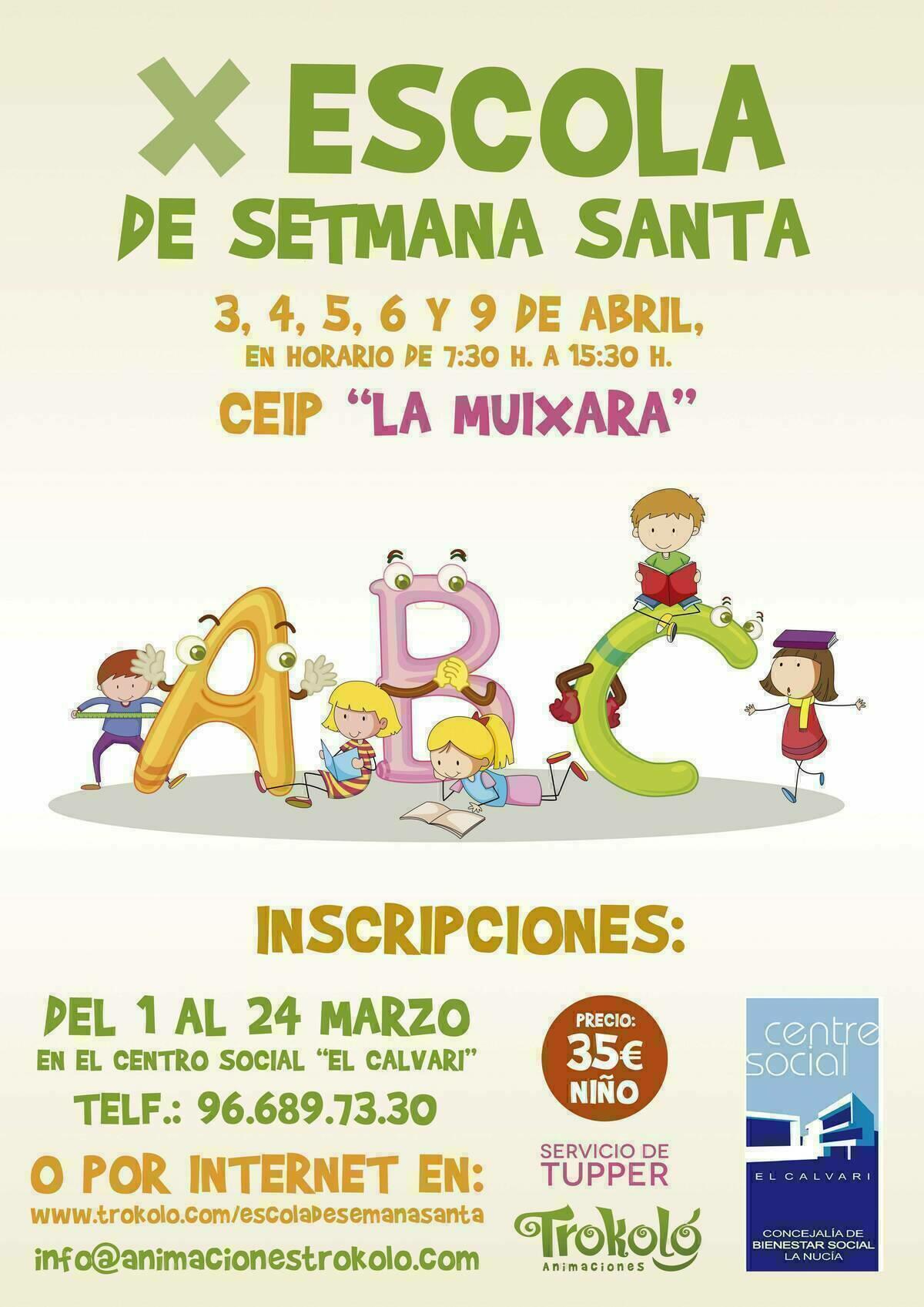 La Nuc&iacute;a &middot; La X Escola de Setmana Santa abre el plazo de inscripci&oacute;n