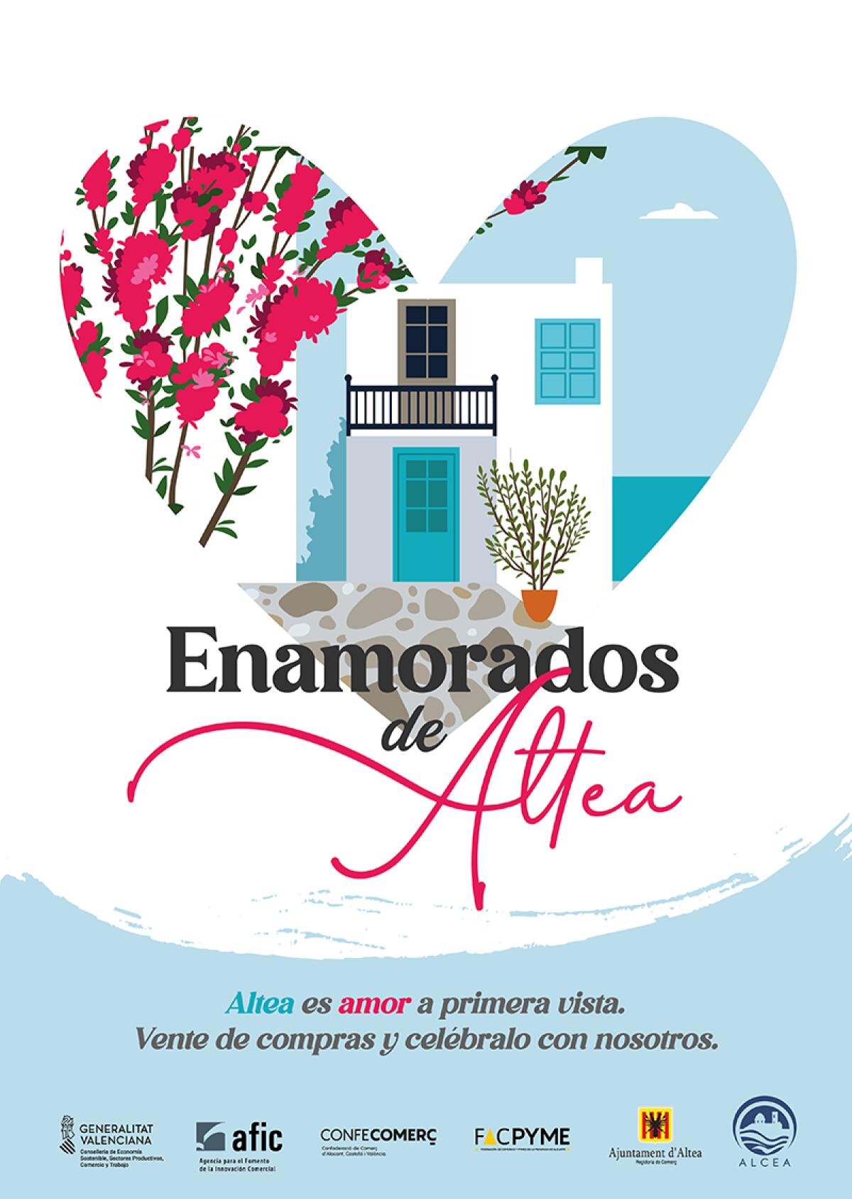 “Enamorados de Altea” y “La Ruta del Amor” respaldarán el comercio local durante San Valentín