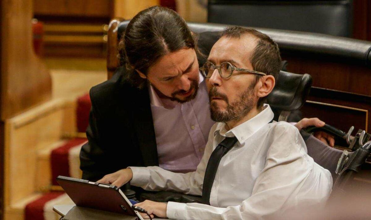 Un sindicato policial denuncia a Echenique ante la Fiscalía por "incitar" a los disturbios por Hasel