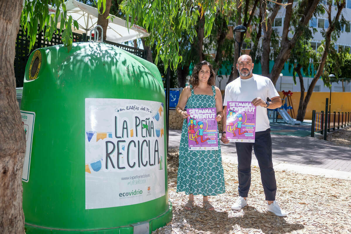 Por 2º año consecutivo la Setmana de la Joventut de l'Alfàs se adhiere al #MovimientoBanderasVerdes