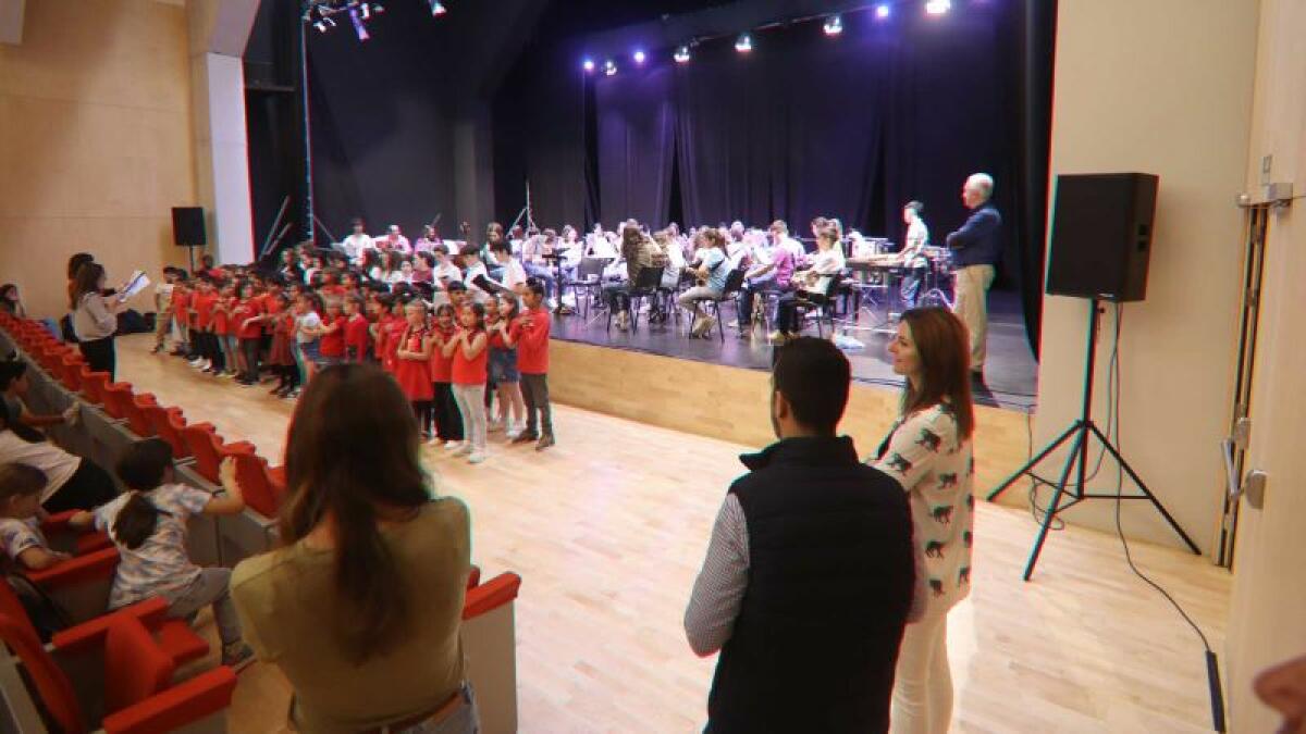 Más de 500 alumnos de Primaria participan en las Jornadas Musicales Educativas de Benidorm 