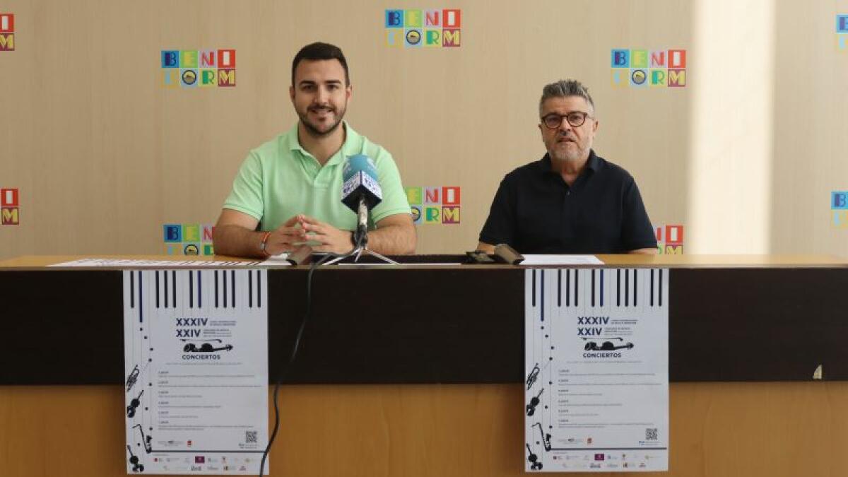 Benidorm celebra del 2 al 7 de julio el XXXIV Curso y el XXIV Concurso Internacional de Música  