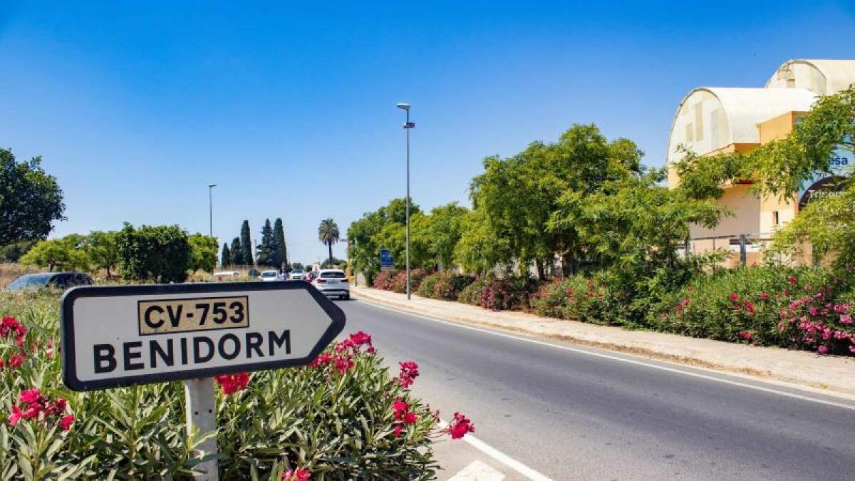 El tramo de la CV-753 que une Benidorm con El Albir ya es municipal 