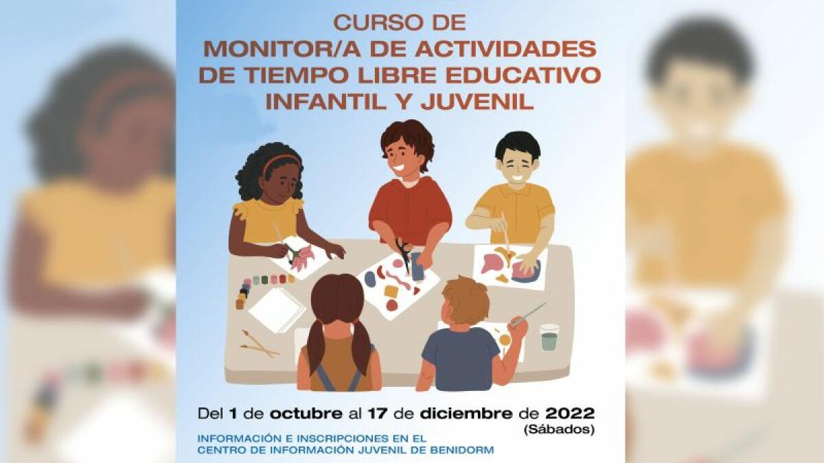 Juventud ofrece un curso de monitor de ocio y tiempo libre