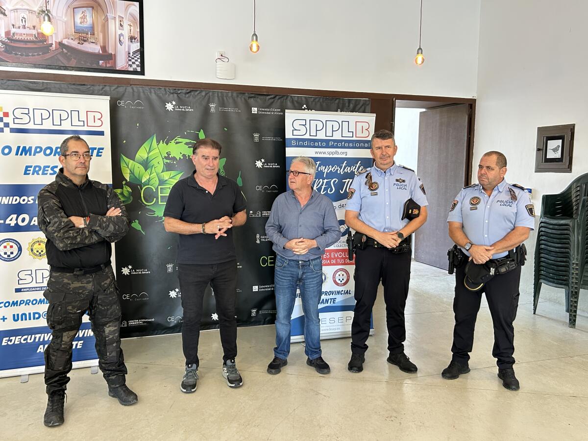 La Nuc&iacute;a acoge un curso Soporte Vital T&aacute;ctico para polic&iacute;as de la provincia