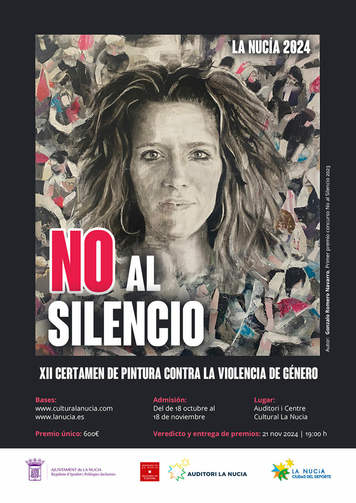 Última semana para participar en el “XII Certamen de Pintura contra la Violencia de Género”