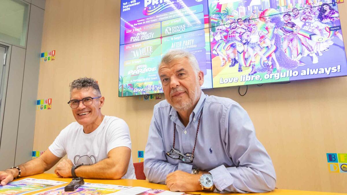 Benidorm inicia la cuenta atr&aacute;s de un &lsquo;Pride&rsquo; que espera la llegada de m&aacute;s de 20.000 personas del 1 al 6 de septiembre 