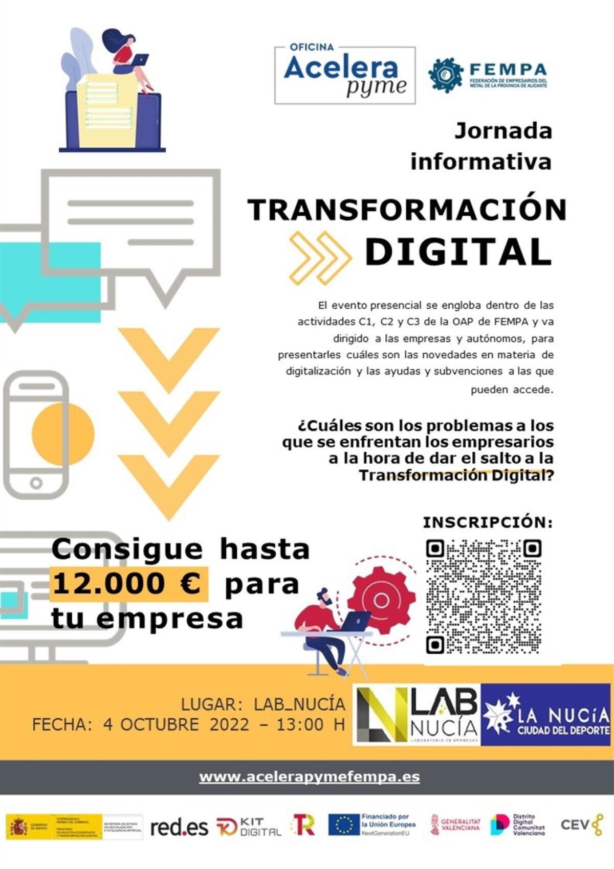 Jornada informativa para empresari@s sobre las ayudas “Kit Digital”