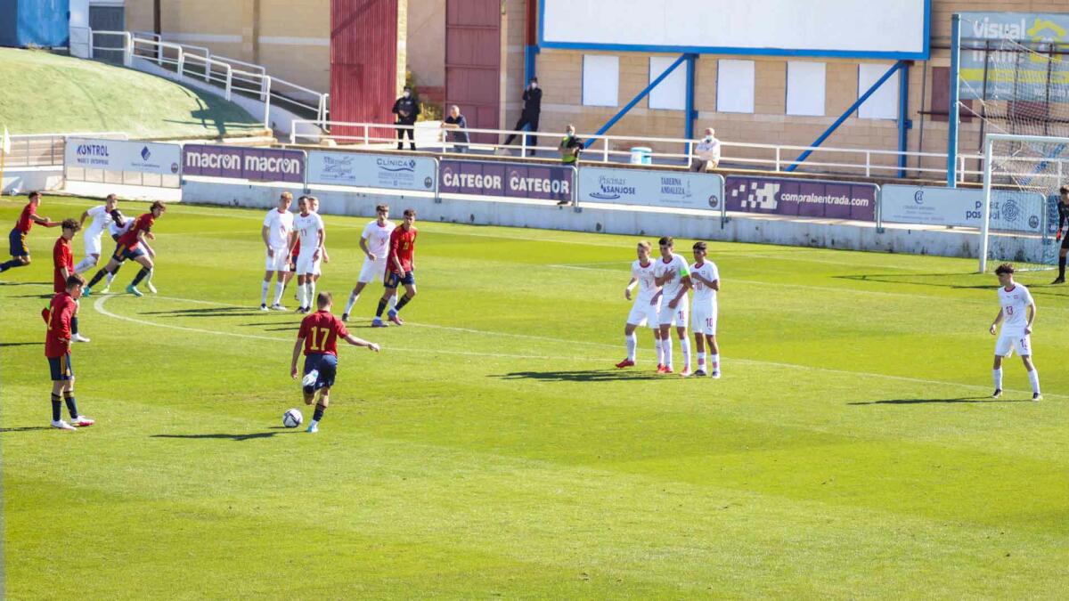 La España Sub 16 de José Lana se impone 1 a 0 a Suiza en Benidorm 