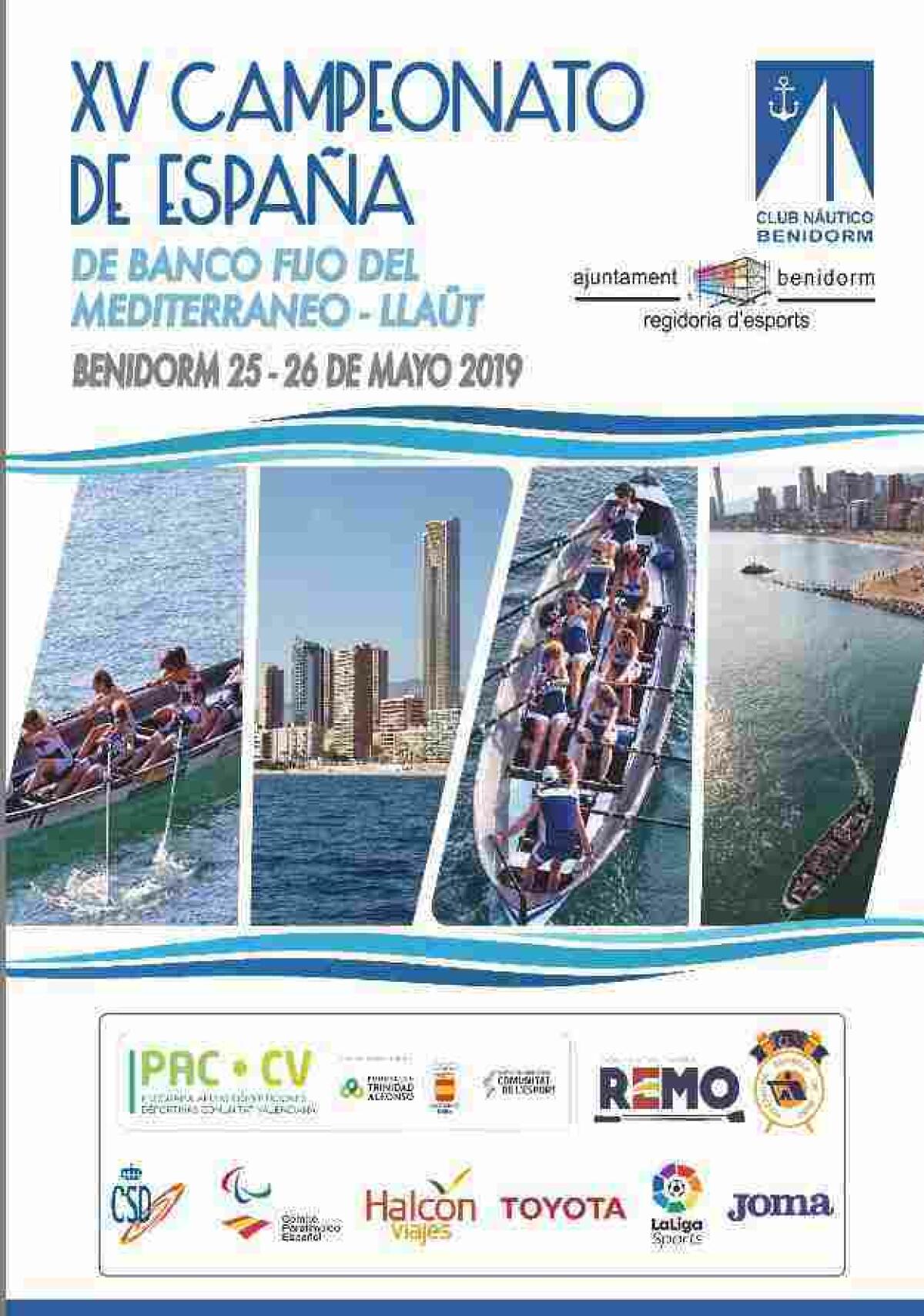Entrevista a Jaime Samper, pdte. Club Náutico Benidorm, sobre XV Campeonato de España de Remo, 24/05/19