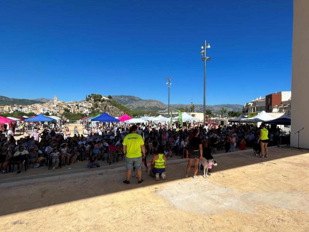 Más de 2000 personas en la I Feria de Adopción Animal de La Nucía