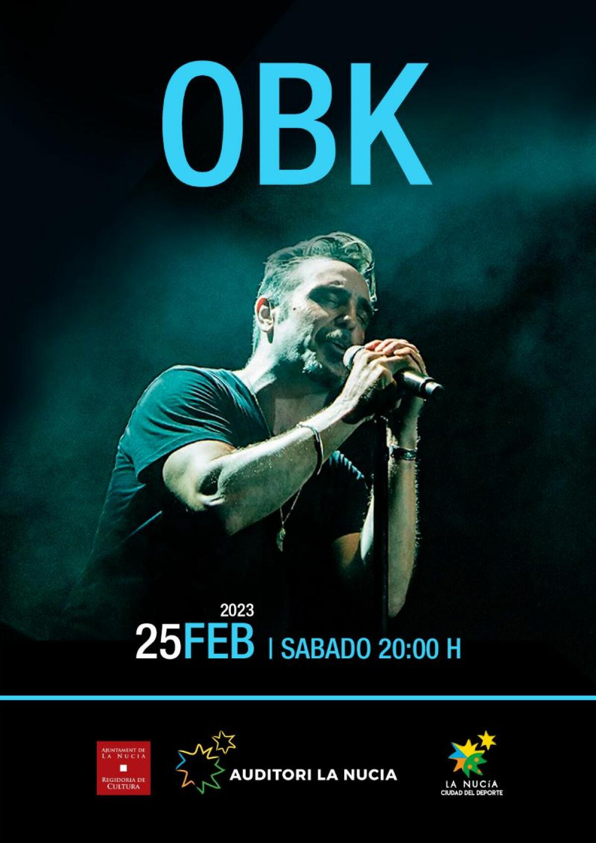 Últimas entradas para ver a OBK en l’Auditori de La Nucía