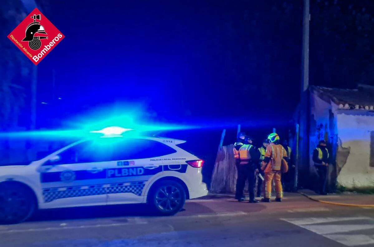 INCENDIO CASA RURAL EN BENIDORM