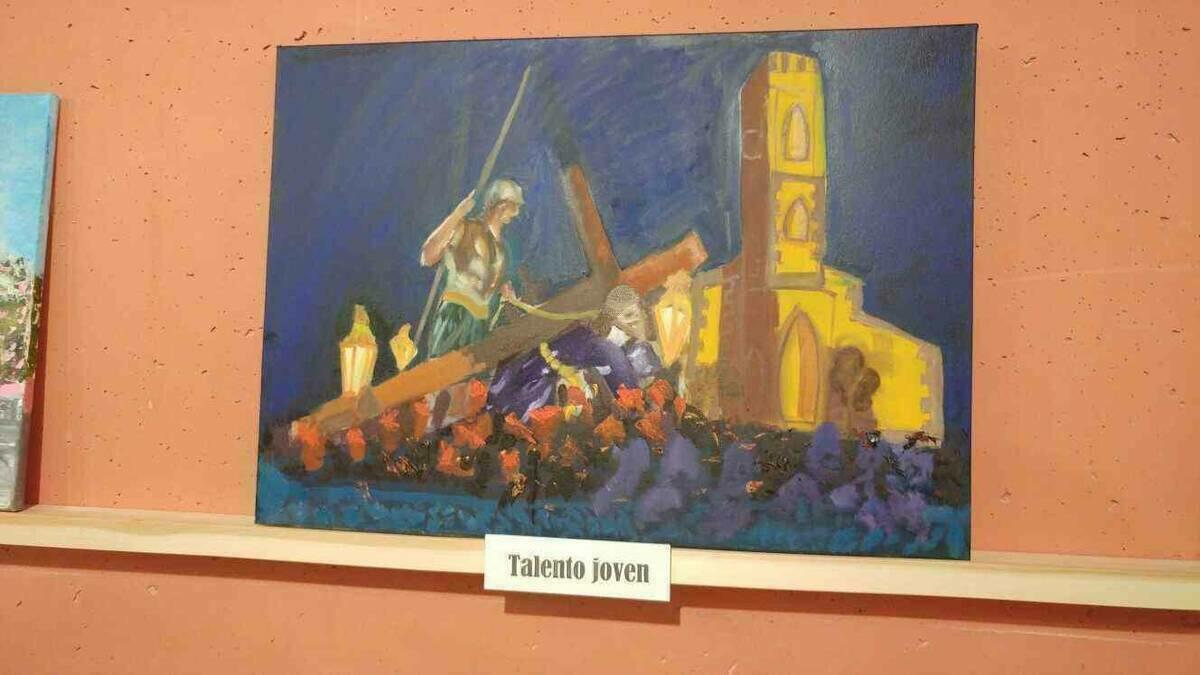 Una representaci&oacute;n de los lugares e iconos m&aacute;s emblem&aacute;ticos de la Ermita, ganador del Premio de Pintura Ermita de San Antonio &lsquo;Memorial Jaime Morales&rsquo;